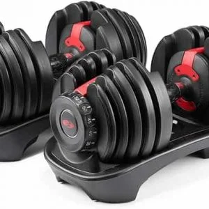 Two Adjustable Dumbbells