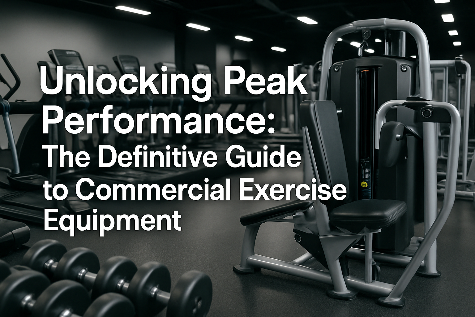 commercial exercise equipment